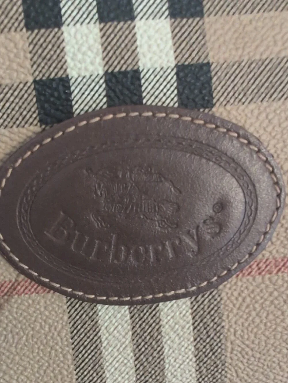 Burberry pvc coated
